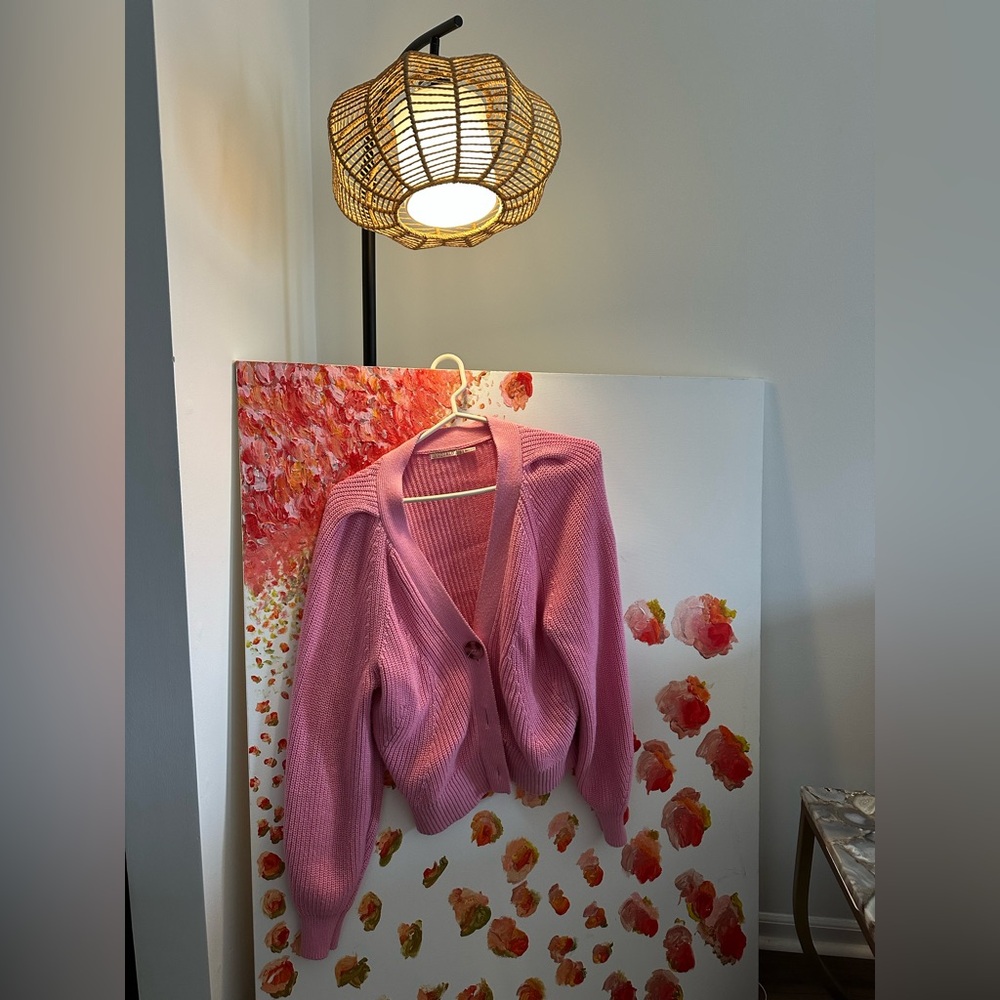 ESQUALO Pink Women's Cardigan